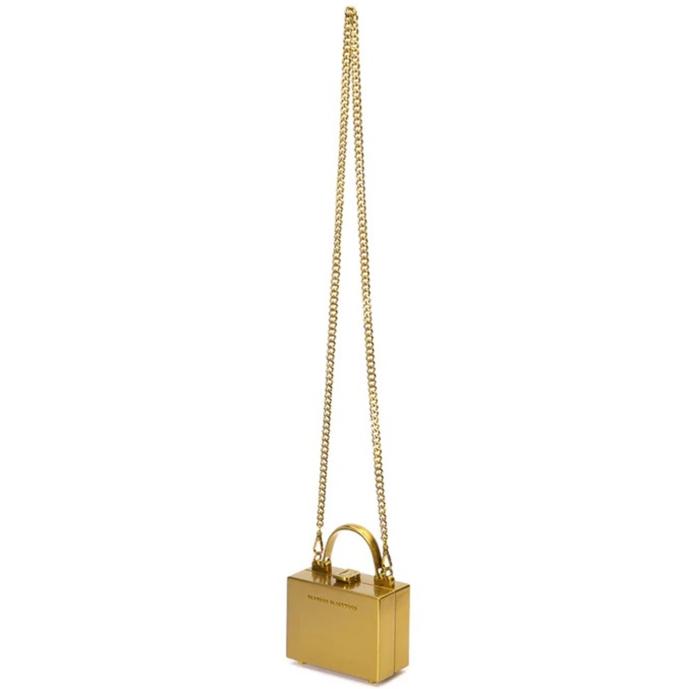 Brandon Blackwood Mini Kendrick Trunk- Gold - Picture 2 of 6
